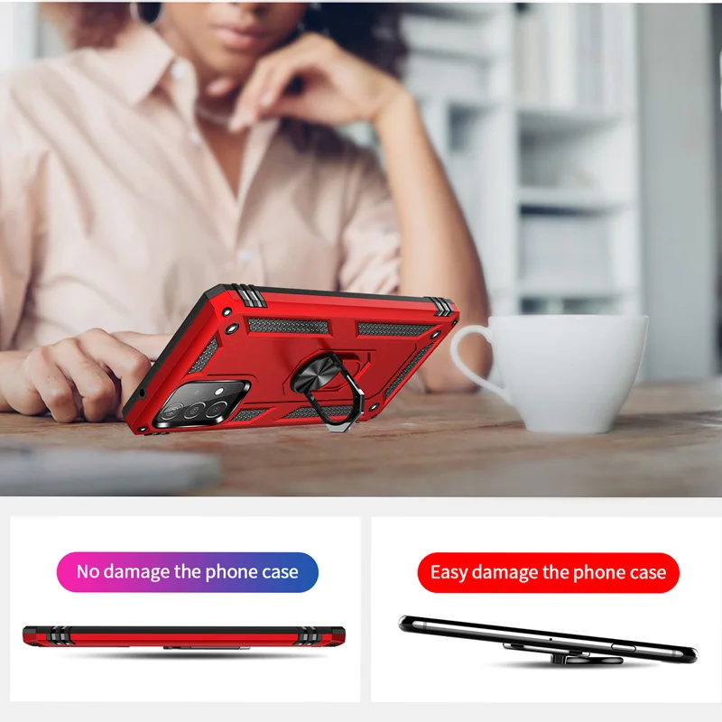 Бронированный Магнитный противоударный чехол для Samsung Galaxy S22 S21 S20 FE Ultra S10 S9 S8 Plus S10E