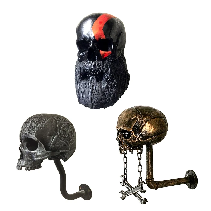

2022 New Independent Ghost Head Wall Figurine Decoration Resin Statue Crafts