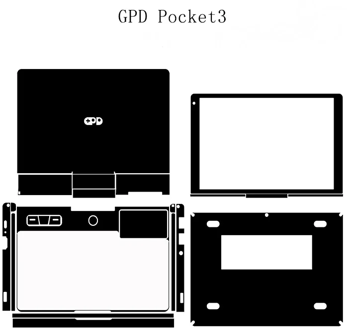 Фото Специальная виниловая наклейка для ноутбука KH, защитная крышка для GPD Pocket 3, 8 дюймов №5