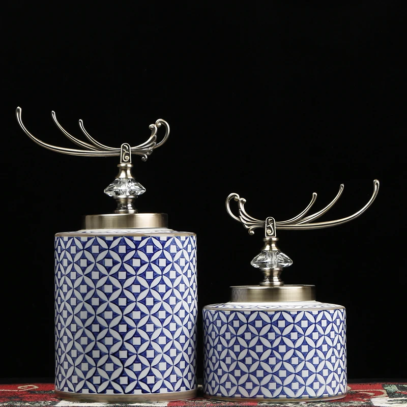 

Китайский новый стиль, современные и простые керамические медные украшения для монет, домашняя гостиная, кабинет, ретро дисплей, мягкое укр...