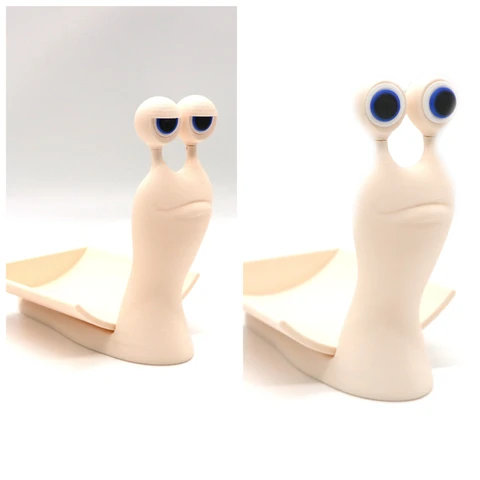 2 шт., держатель для рулона туалетной бумаги с рисунком улитки, 3D принт, необычная забавная декоративная подставка для полотенец, отдельно стоящая для дома, ванной комнаты