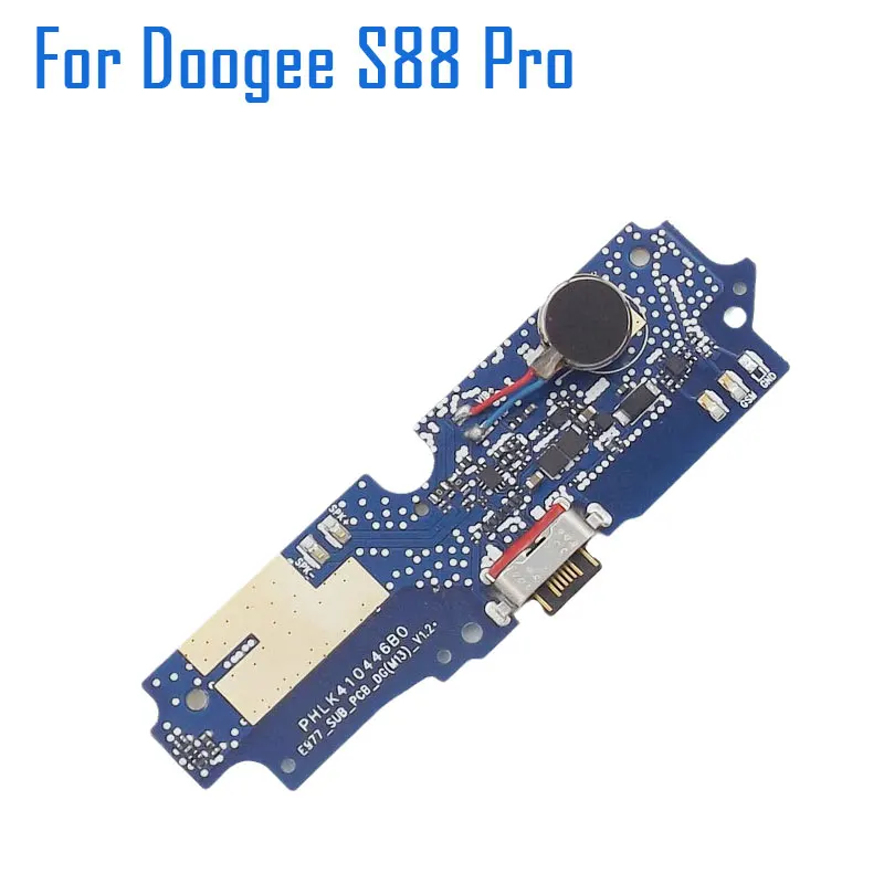 

New Original DOOGEE S88 Pro USB Board Charging Dock Board With Motor Vibrator Flex Cable Accessories For DOOGEE S88 Pro Phone