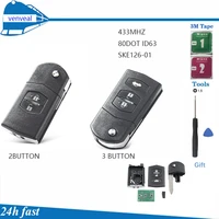 car remote key for mazda ske126 01 for 2 m2 demio 3 m3 axela 5 m5 premacy 6 m6 atenza 8 m8 mpv 23 buttons
