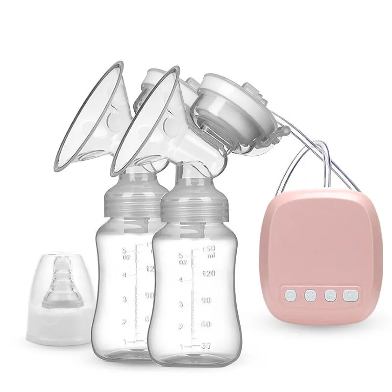 Silicone electric breast pump baby breastfeeding accessories single side breast pump