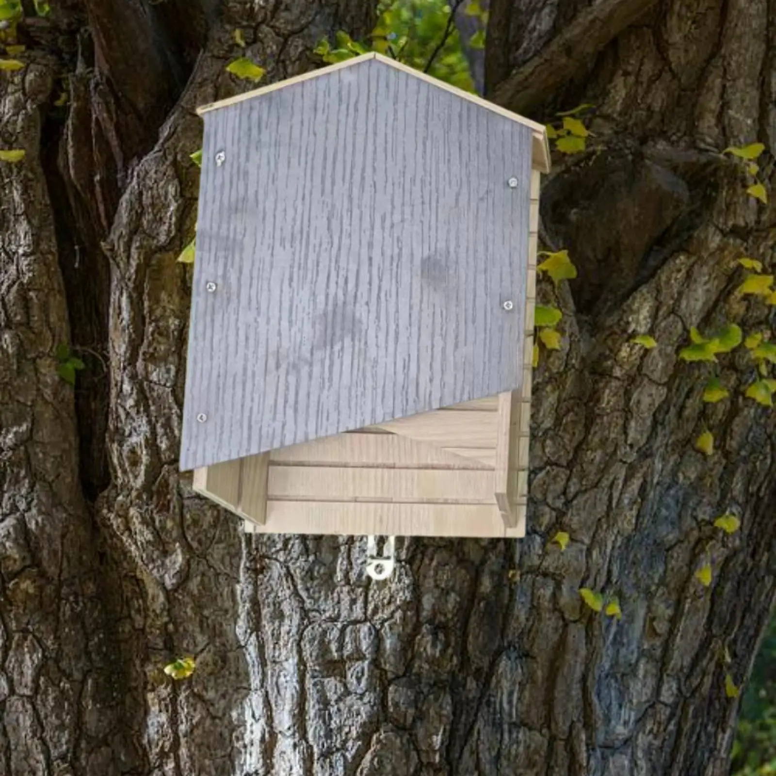 House for Bats Professional Easy to Land and Roost Esay to Install Premium Weather Resistant Wooden Bat Box Protection Shelter House for Bats Professional Easy to Land and Roost Esay to Install Premium Weather Resistant Wooden Bat Box Protection Shelter