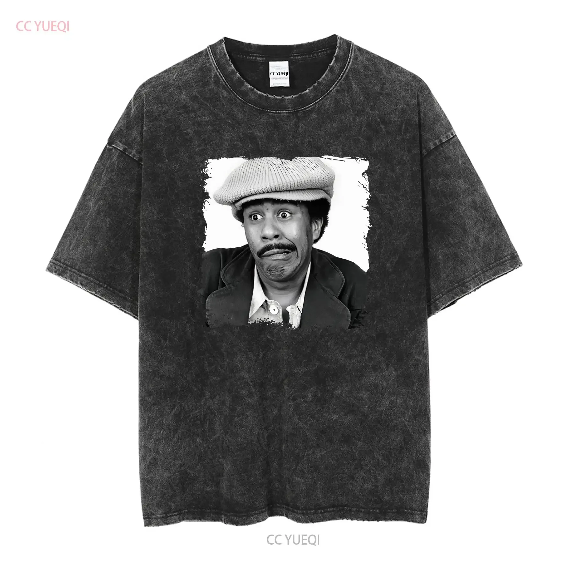 Фото Забавная футболка в стиле ретро Richard Pryor Superbad, новая винтажная стираная повседневная уличная одежда, растянутая дышащая модная мягкая футболка унисекс №2