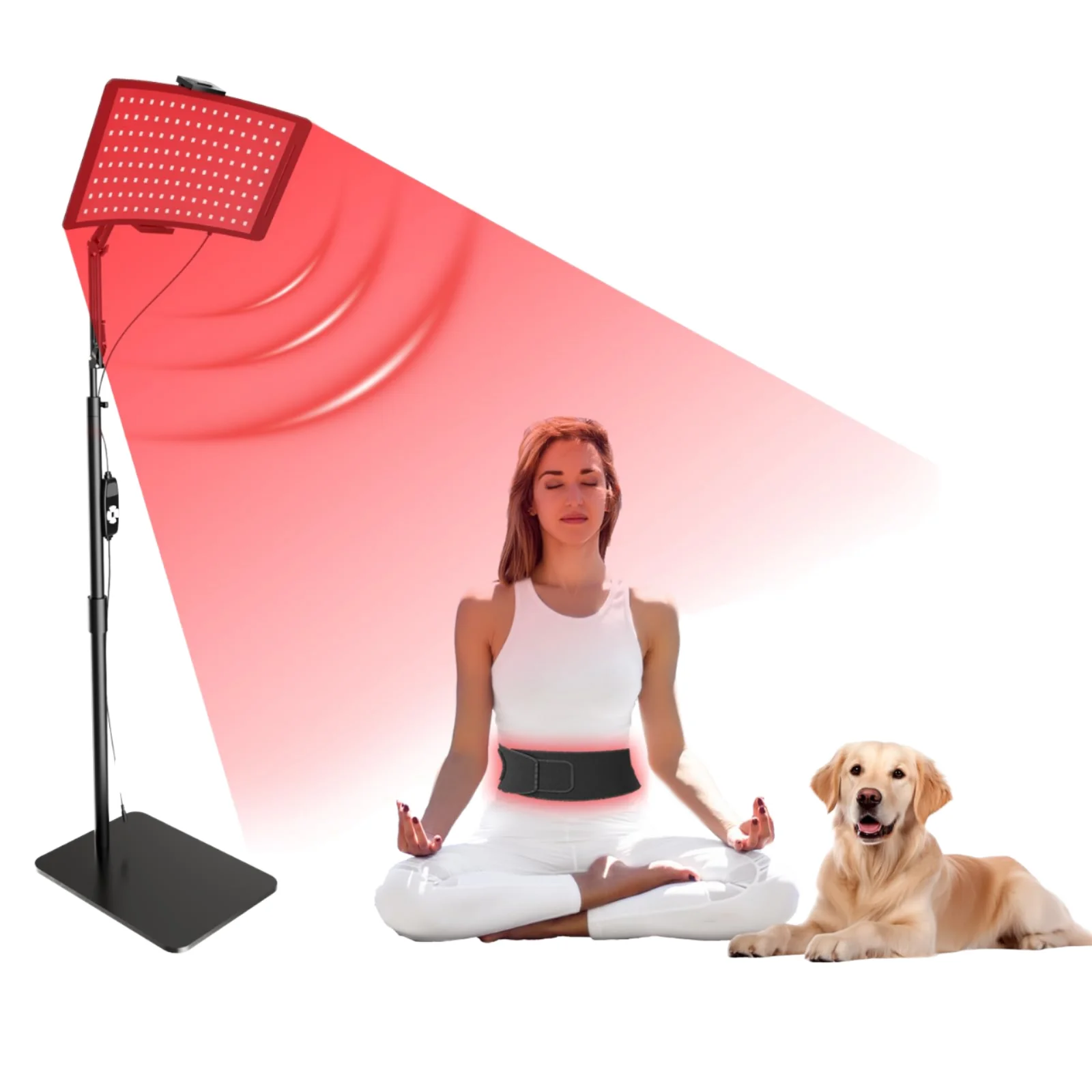 Фото 2026 IDEATHERAPY TLB120-U 3-в-1 660 850 нм Клиническая лампа для лица, панель для красно-световой терапии, пояс для красно-световой терапии со стойкой для косметологического аппарата №4