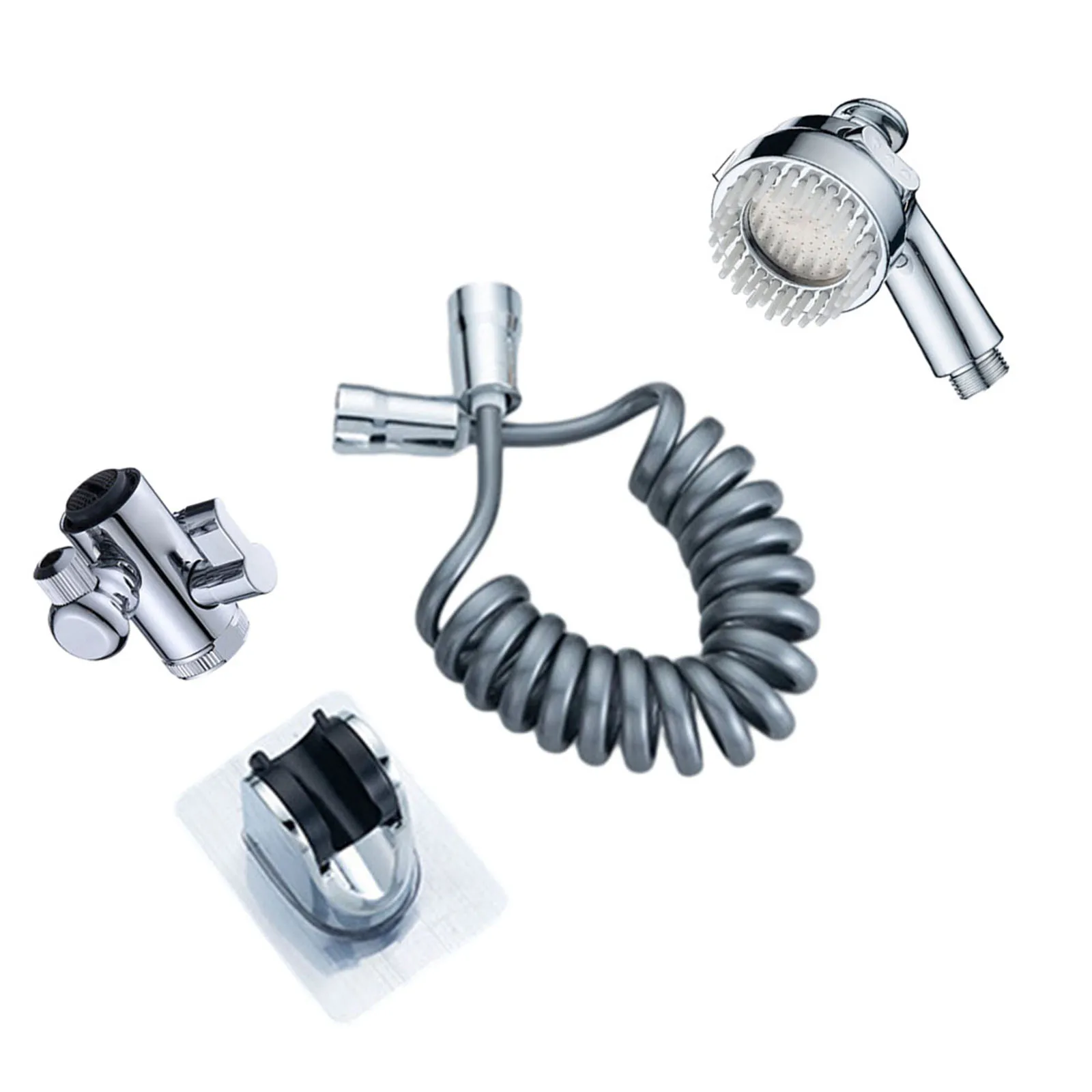 

Faucet Extender External Shower Shower Accessories Washbasin Water Distributor Bracket Filter Retractable Nozzle Set