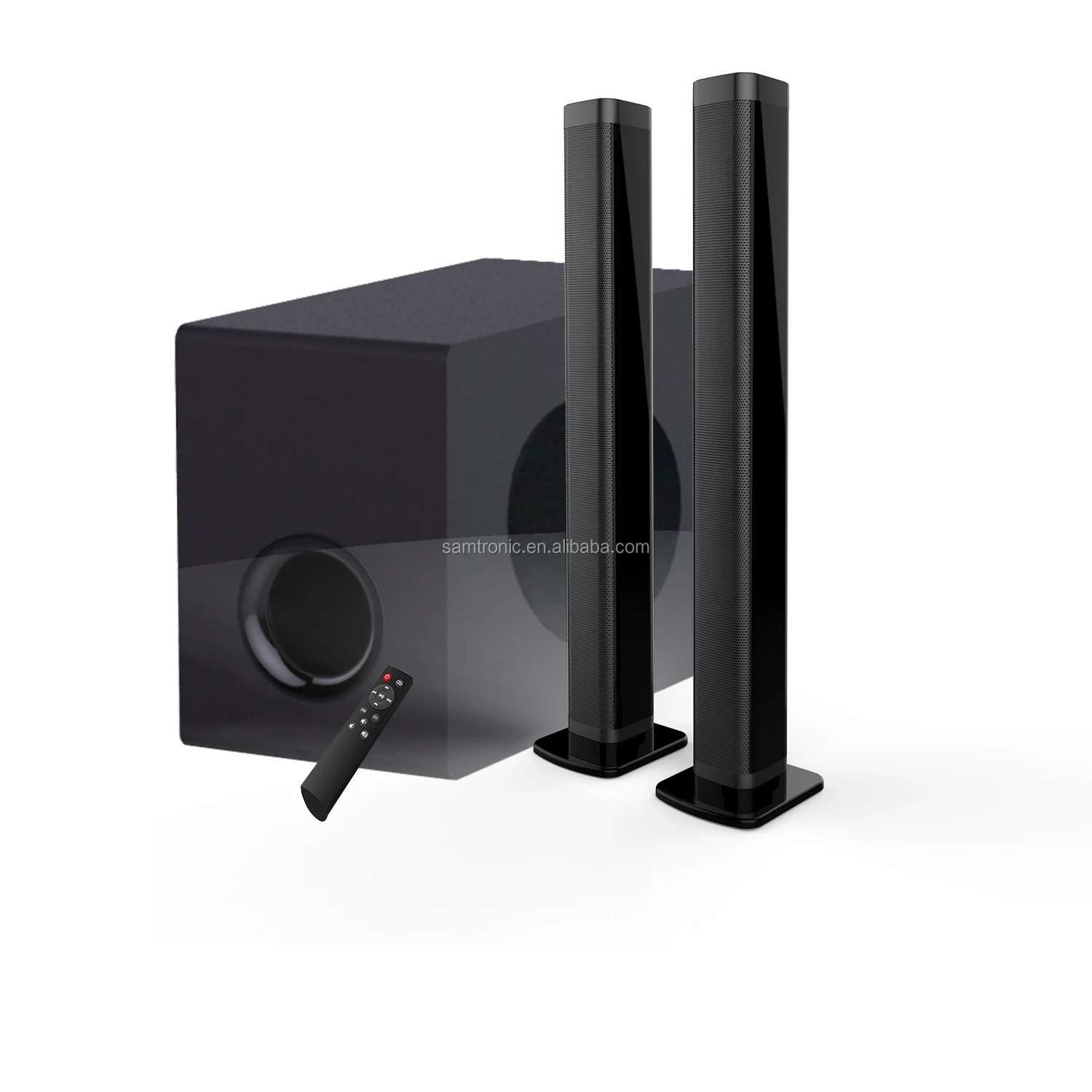 

Samtronic 100W 2.1ch Detachable soundbar, wireless sound bar speaker for tv for 2023 hot sale online home theatre system