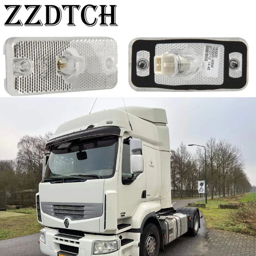 

Боковые габаритные огни для RENAULT PREMIUM, боковые огни для грузовиков, 2 шт., одобрено E, 501035792