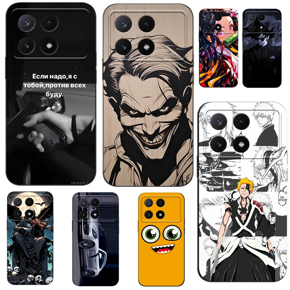 Фотообои для POCO X6 PRO redmi K70E фотообои с милым рисунком черепа