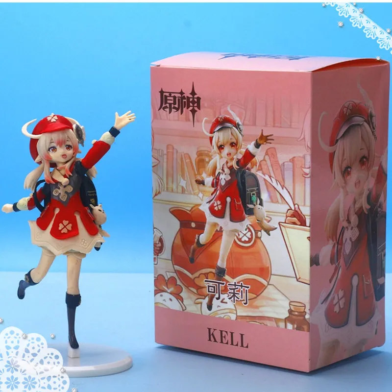 

16cm Anime Genshin Impact Klee Figure Genshin Impact Paimon Action Figure Ganyu/keqing/hu Tao Figurine Collection Model Doll Toy