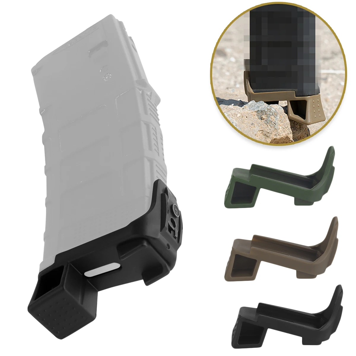 3 шт. база магазина GBB PMAG регулируемая PEQ прицел ночного видения