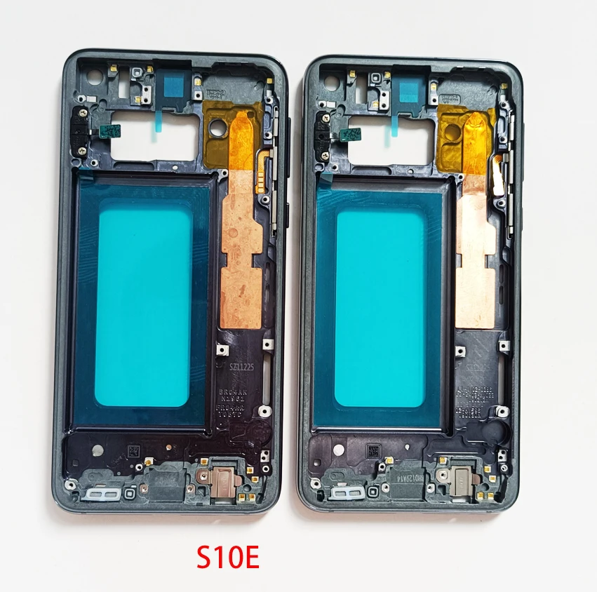 5Pcs For Samsung Galaxy S10 G973 G973F/ S10 Plus G975 G975F S10E Lcd Middle Frame Front Bezel Plate Housing Board