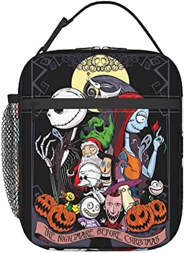 

Аниме Сумка Для ланча с зомби, изоляционный Портативный Ланч-бокс, контейнер, сумка-тоут, многоразовая сумка для завтрака, термоохладитель, подарки для мужчин и женщин