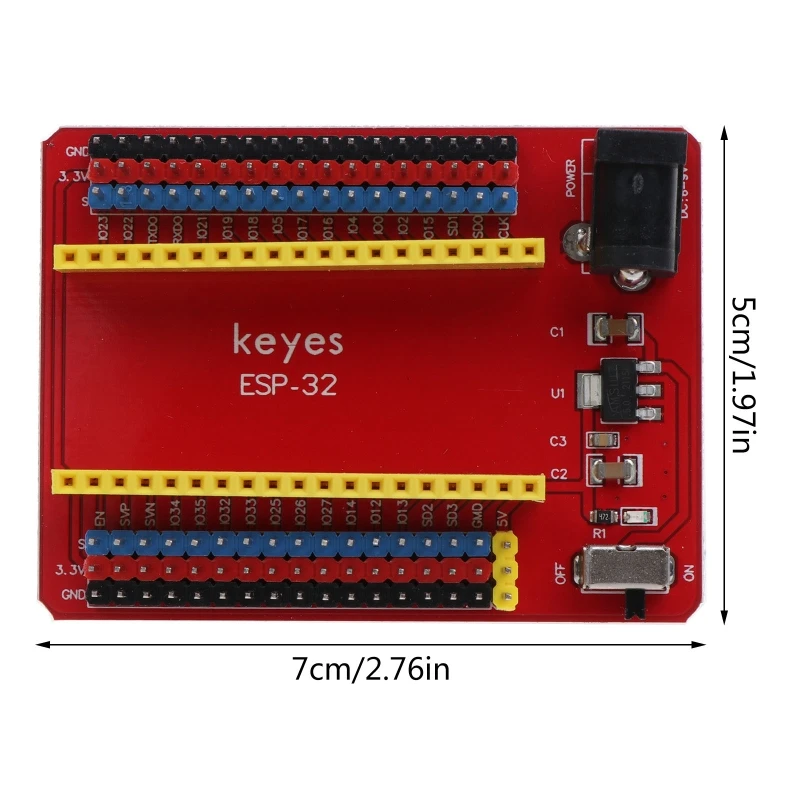 Development Adapter Board ESP32-IO ESP32 Core Expansion Board Module Programming Learning for Engineers Technicians images - 6