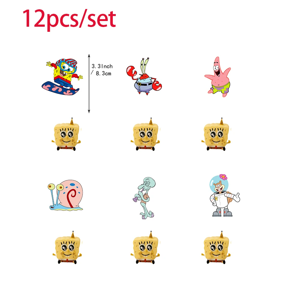 

Набор декораций для дня рождения с Губки Бобом