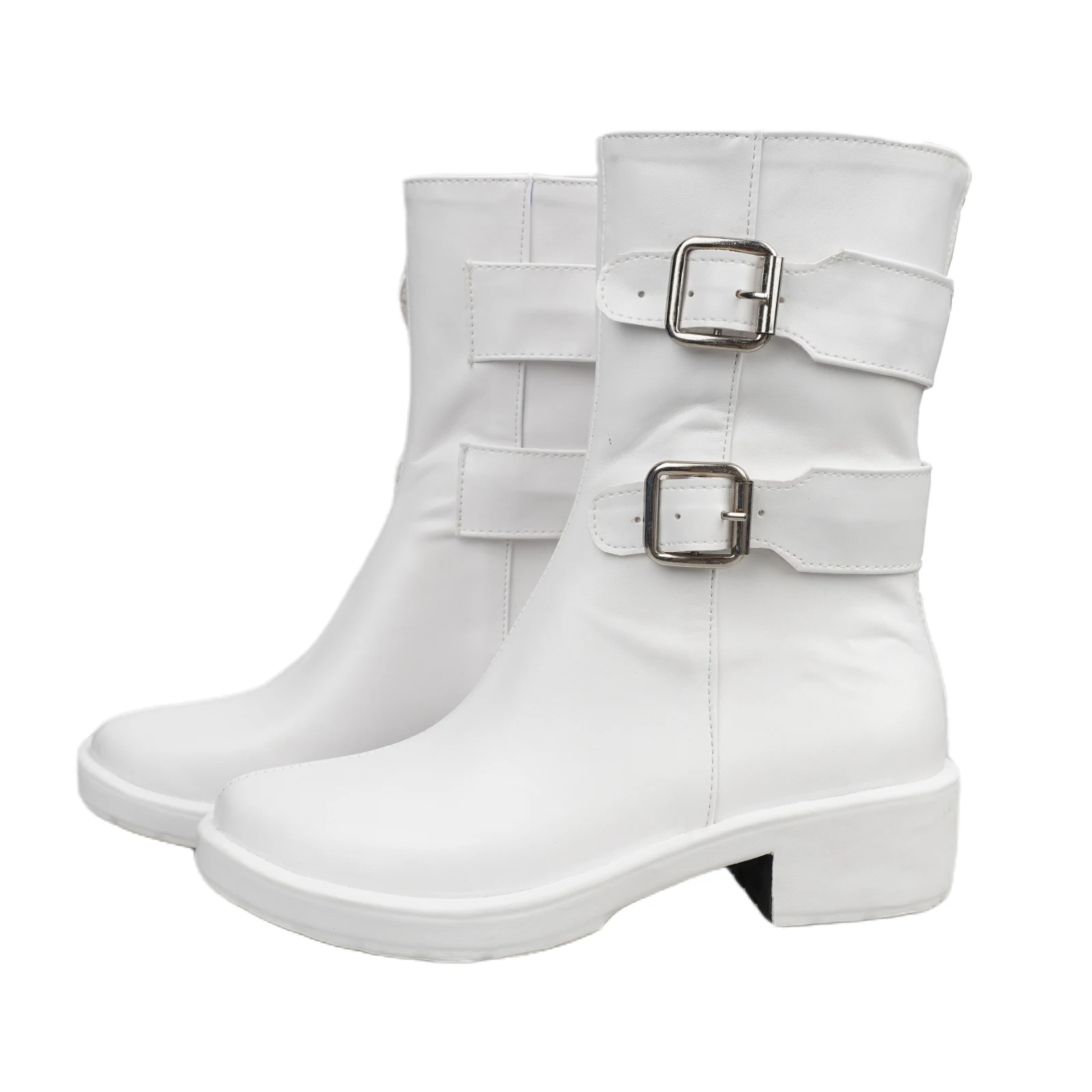 HOLOUN – bottes de Costume de Cosplay pour homme  chaussures blanches  style Kanto  Manji Gang