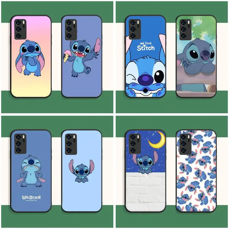 

Cute Stitch Disney Phone Case For Huawei G7 G8 P7 P8 P9 P10 P20 P30 Lite Mini Pro P Smart Plus Cove Fundas