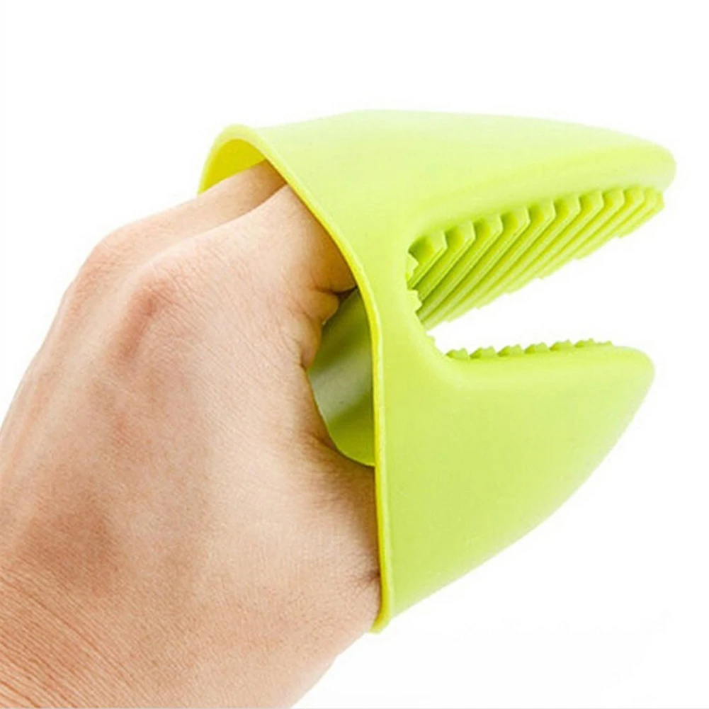 

Неядовитый держатель для кастрюль кухонная рукавица практичная непроницаемая термостойкая антипылевая силиконовая перчатка