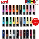 Набор фломастеров UNI POSCA, 29 цветов, стилус, Постер для рекламы, ручка для рисования, круглая головка, художественные принадлежности на водной основе