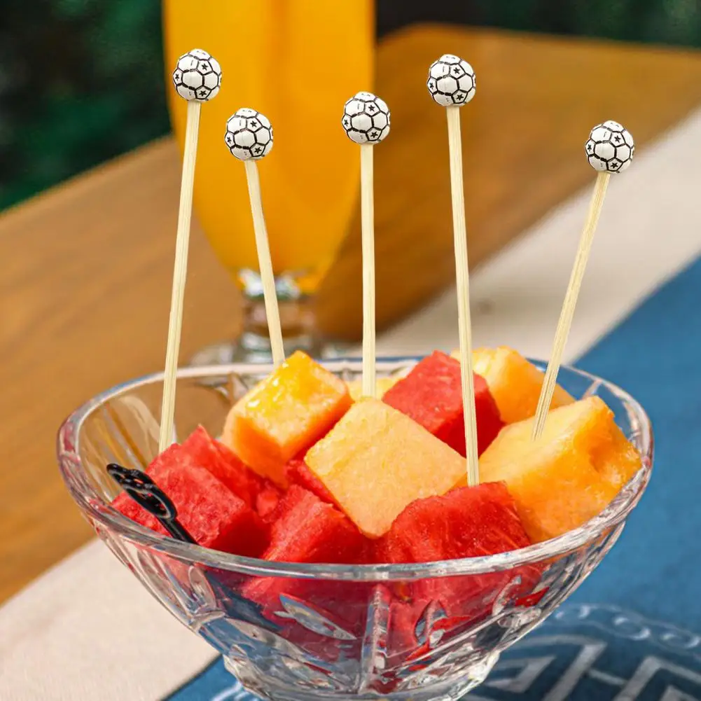 Спортивный бамбуковый мяч 100 шт. спортивные бамбуковые Коктейльные медиаторы для