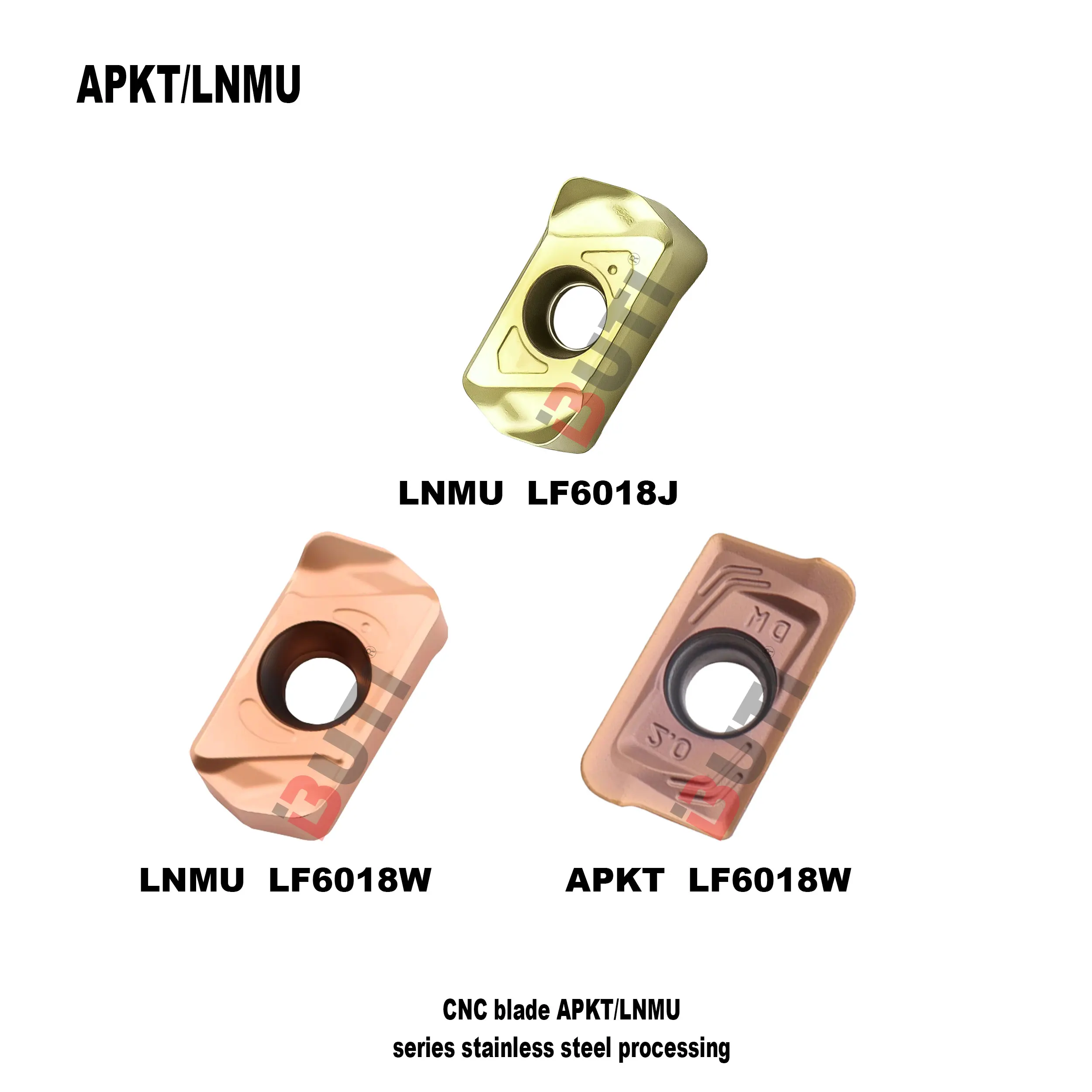 DESKAR 100% APKT160420-DM LNMU0303ZER-MJ LF6018W LF6018J Токарный станок с ЧПУ Фрезерные лезвия Режущие инструменты Высокотемпературный титановый сплав (art.: 3920d415582a7) - 3920d415582a7