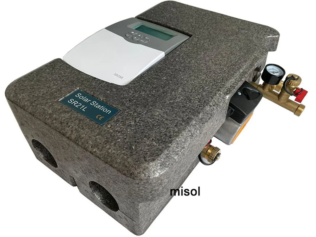 Насосная станция 110 В для солнечного водонагревателя двухтрубная насосная