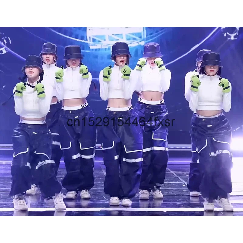 Костюм девушки для группы стрельбы звезды той же песни Новинка весна-лето 2024