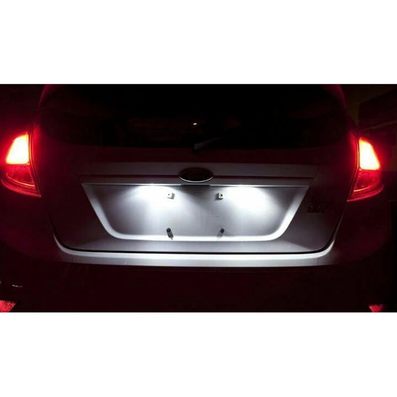 2 шт. 18-SMD фонари для номерного знака Ford Explorer Escape Fusion MKC