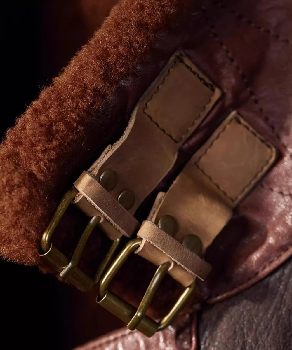 Мужская дубленка Denny &amp Dora в американском стиле байкерская мотоциклетная куртка