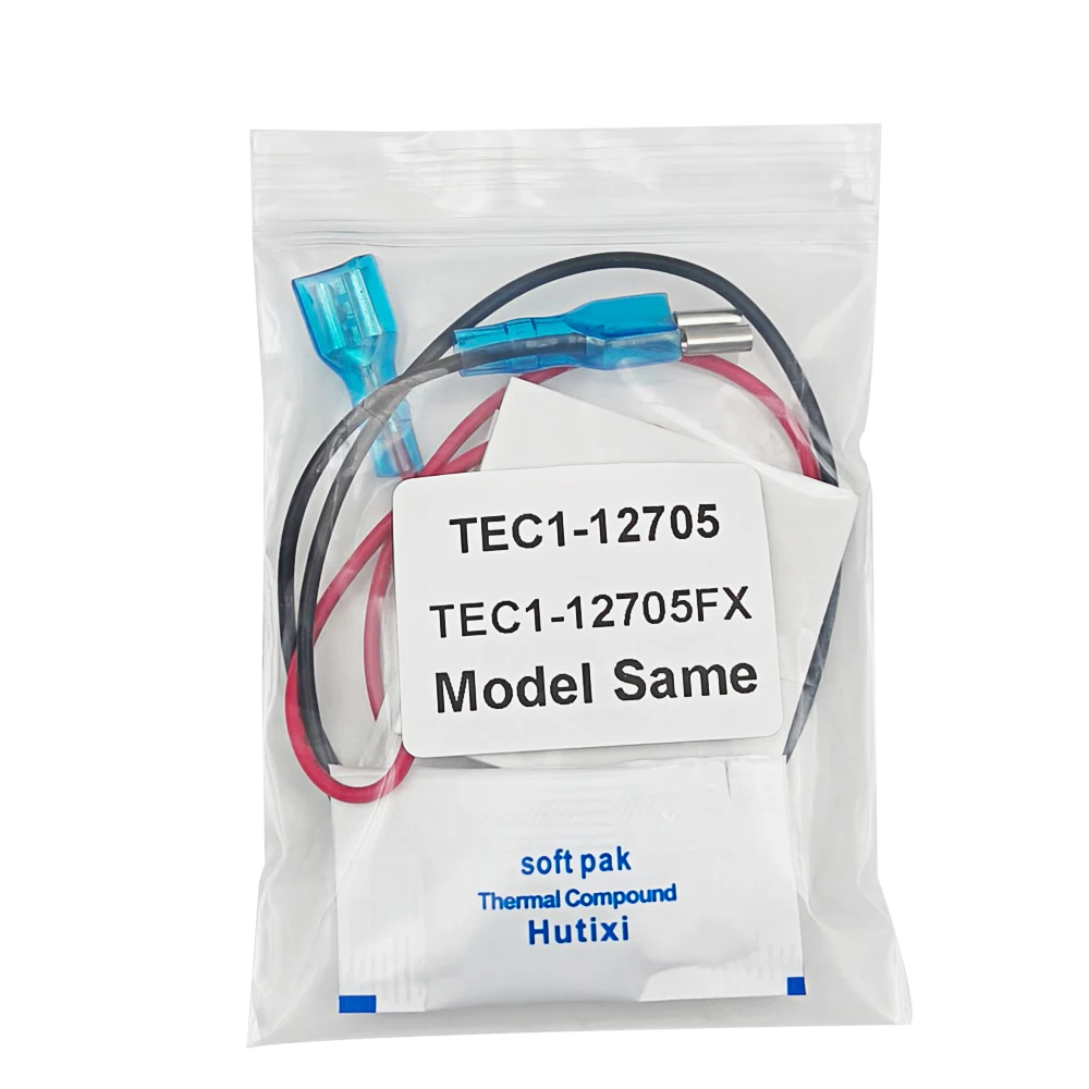 

TEC1-12705FX FUXIN, полупроводниковый охлаждающий чип, охладитель горячей точки, подходит для водяного диспенсера, автомобильного холодильника 12 В постоянного тока, 40*40 мм