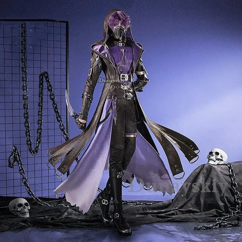 Костюм для косплея Rafayel парик игра Love and Deepspace Abysswalker униформа кольцо плачи