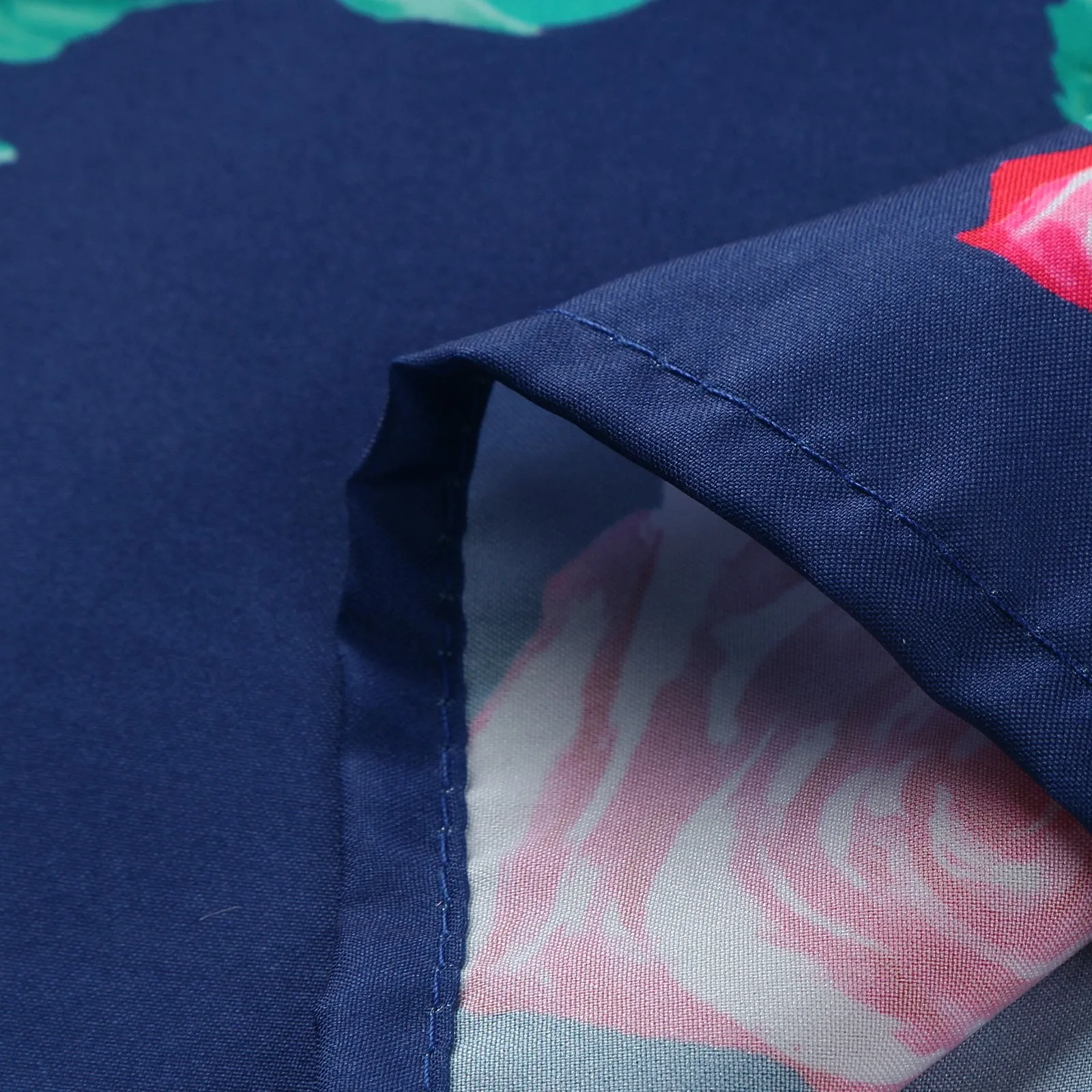 Женское платье-туника с цветочным принтом летнее Мини Вечерние карманами для