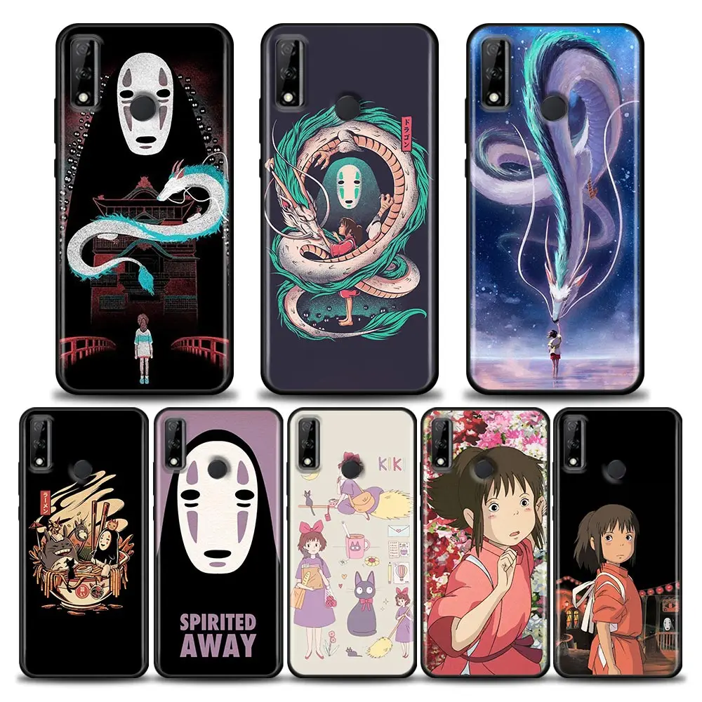 

Phone Case for Huawei Y6 Y7 Y9 2019 Y5p Y6p Y8s Y8p Y9a Y7a Mate 10 20 40 Pro Silicone Cover Studio Ghibli Spirited Away Totoro