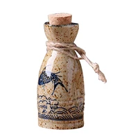 ceramic japanese sake pot porcelain sake bottle traditional liquor wine jug 37