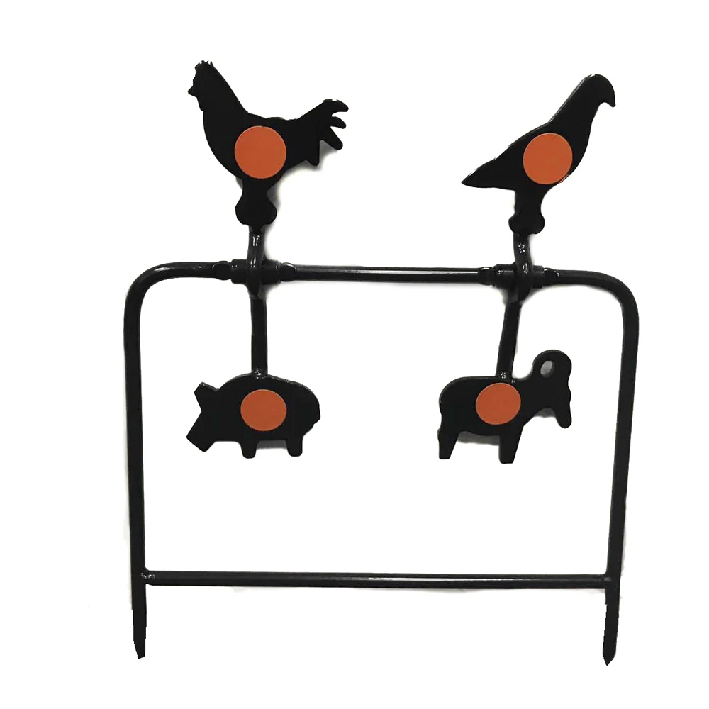 Полевая портативная и прочная вращающаяся животная мишень для тренировки