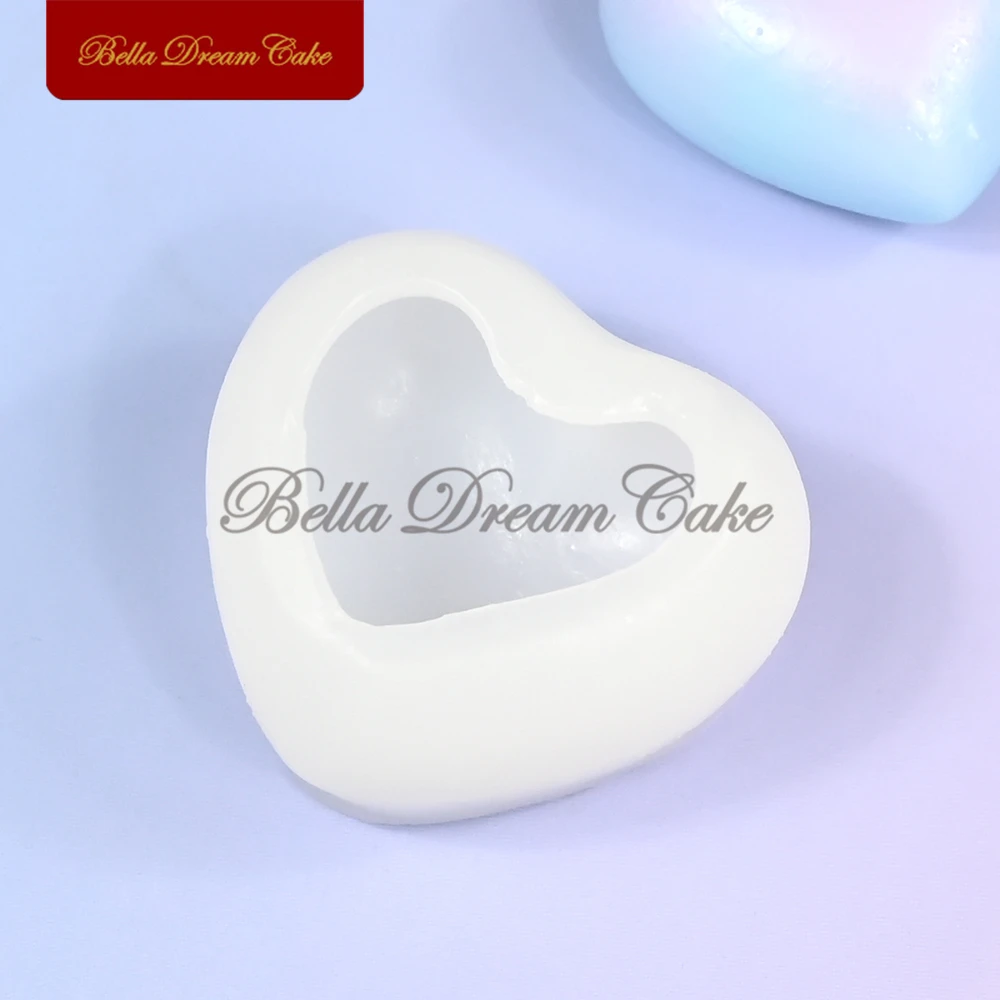 3D силиконовая форма с сердечком любви для помадки на день Святого Валентина