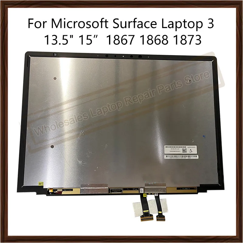

ЖК-дисплей 13,5 дюйма 15 дюймов для Microsoft Surface Laptop 3, ЖК-дисплей кодирующий преобразователь сенсорного экрана в сборе для Surface Laptop 3 1867 1868 LCD