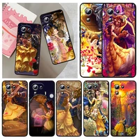 art beauty and the beast silicone cover for xiaomi mi 12x 12 11 11t 11i 10t 10 pro lite ultra 5g 9t 9se a3 black phone case