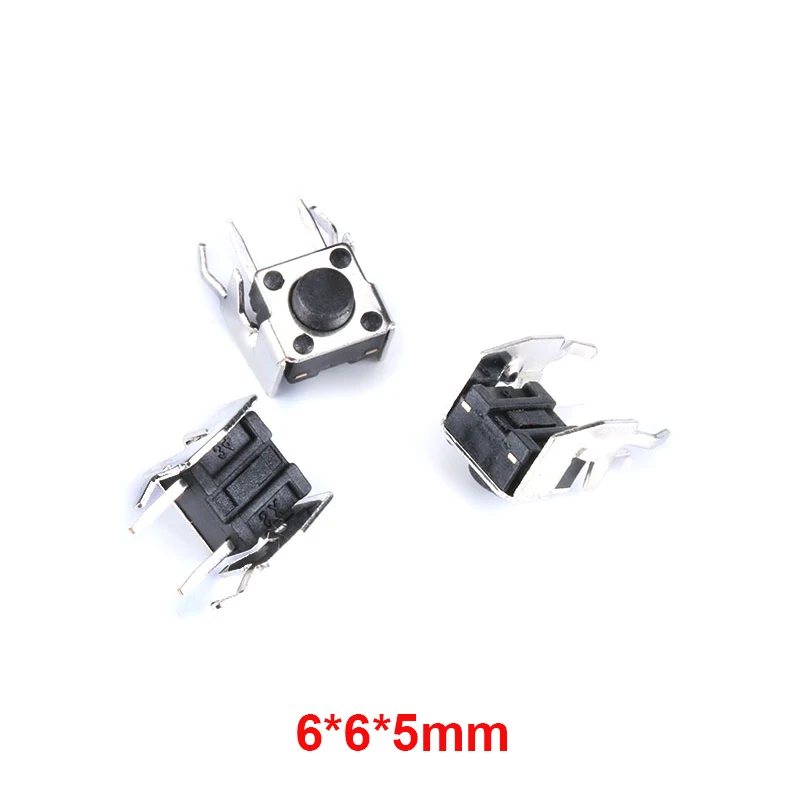 

Тактильные микропереключатели 6x6x5 мм, 20 шт