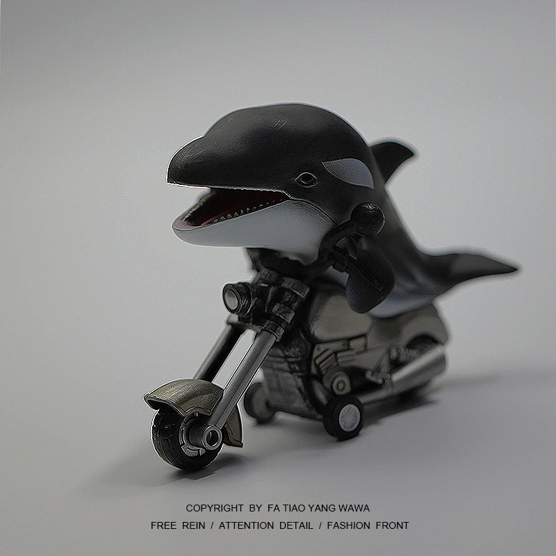 

I'm bored playing dolphin on a motorcycle! toy