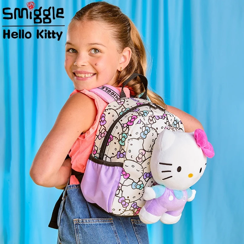 Австралийский рюкзак Smiggle Hello Kitty с героями мультфильмов для дошкольников