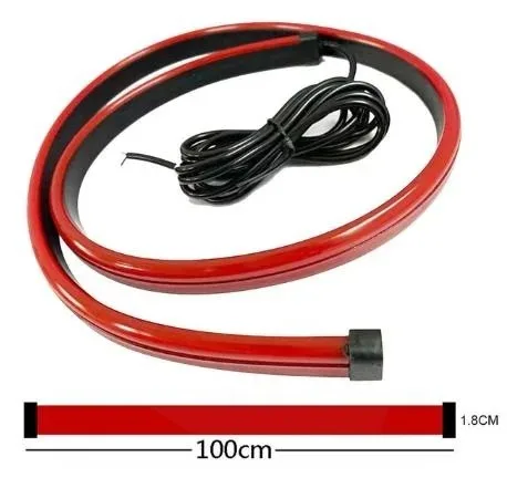 

100 см автомобильные высокопозиционные стоп-сигналы, многорежимные задние предупреждающие огни указателя поворота, универсальные авто 12 В, гибкая светодиодная лента