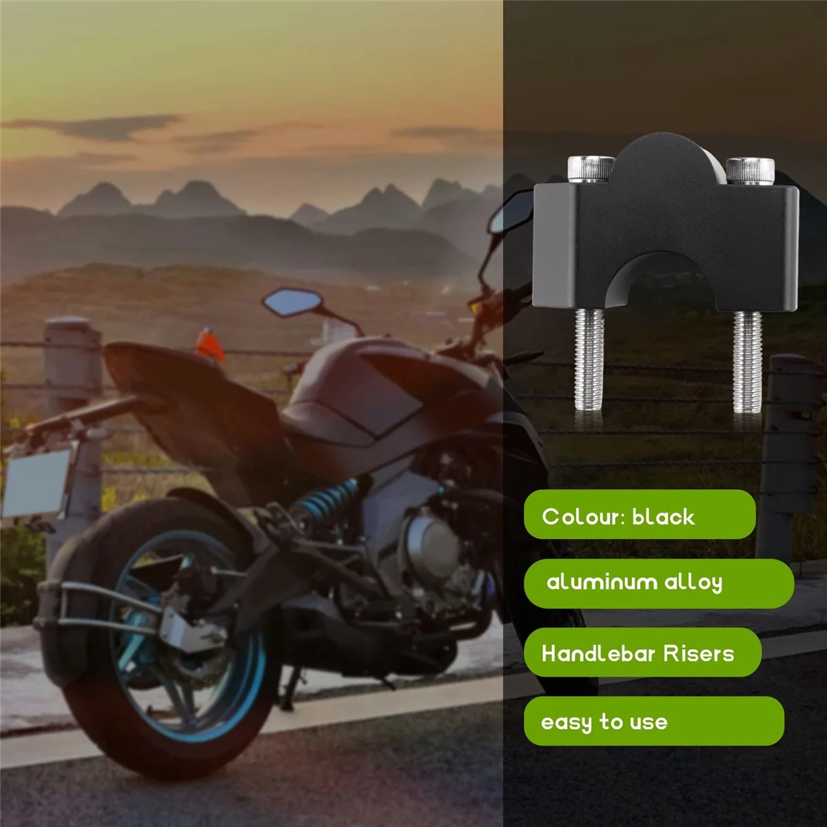 Модификация мотоцикла руль стояк Высота вверх адаптеры для 650MT 650 MT