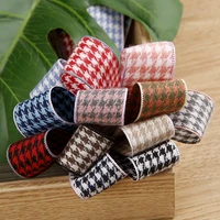 kewgarden 25mm 38mm 1 1 5 plaid ribbons diy hair bows accessories handmade tape crafts sewing materials gift packing 10 yards