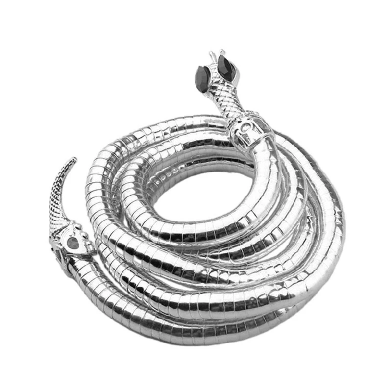 Многоцелевое гибкое ожерелье в виде змеи вечерние ювелирные изделия гибкие