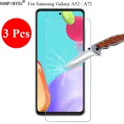 Новое закаленное стекло 3 шт.лот 9H 2.5D, Защита экрана для Samsung Galaxy A52 A52s  A72 5G, защитная пленка + инструменты для очистки