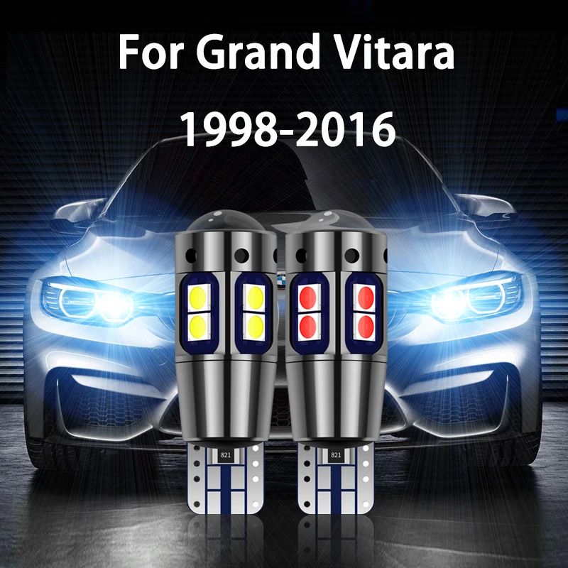 

2pcs LED Parking Light For Suzuki Grand Vitara Accessories 1998-2016 2007 2008 2009 2010 2011 2012 2013 2014 2015 Clearance Lamp