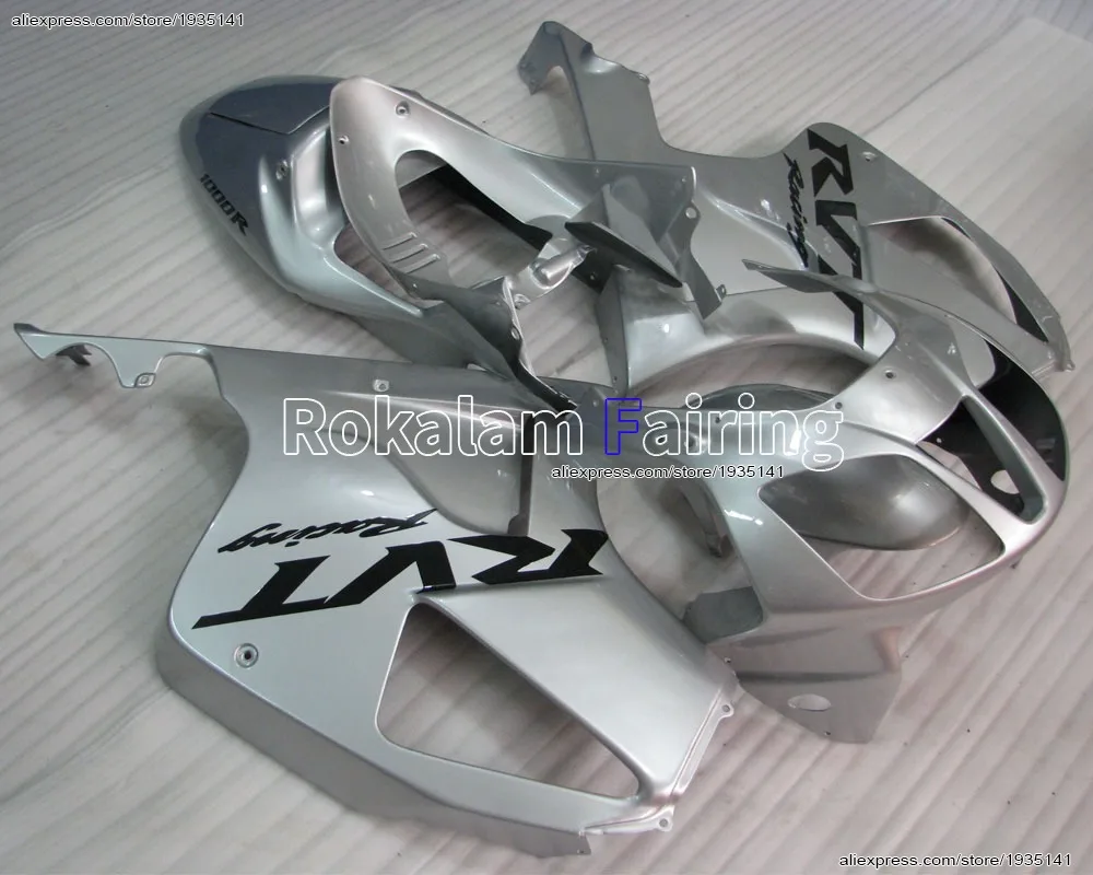 Мотоциклетные детали для Honda VTR1000 RC51 2000-2007 VTR 1000 00 01 02 03 04 05 06 07 RVT1000RR Серебряный